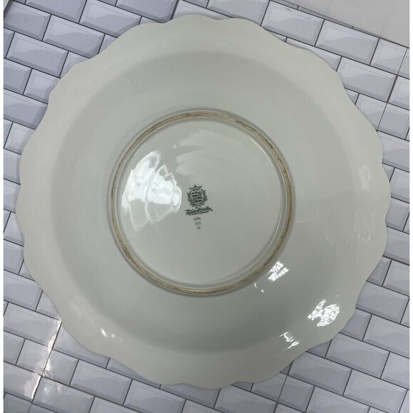 Weimar Katharina Jutta Red/ White Porcelain Cake Stand Made In Germany - Picture 10 of 16